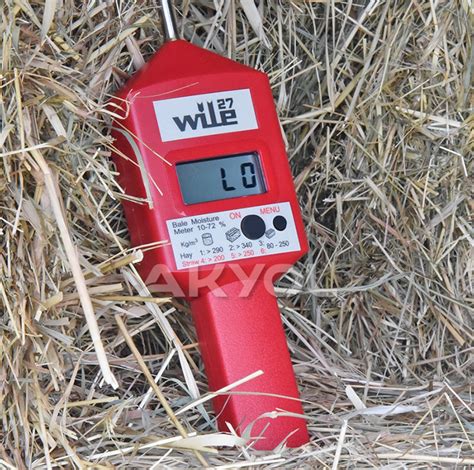 Hay Moisture Meter distribution|hay bale moisture chart.